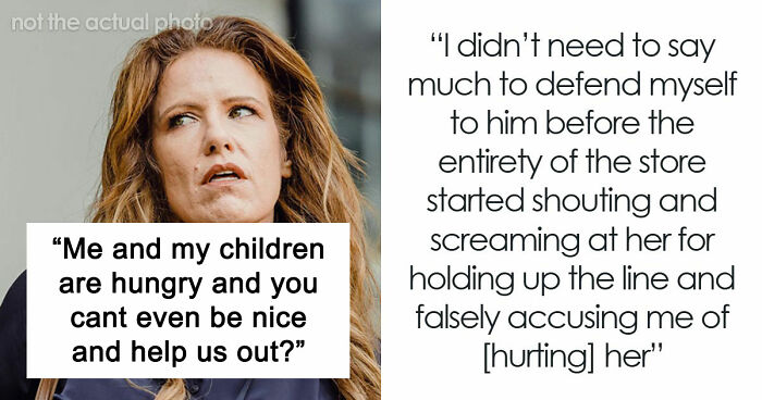 Entitled Mom Assumes Random Guy Will Just Buy Her Kids Food Because She’s A Single Mom