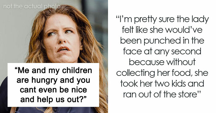 Entitled Mom Assumes Random Guy Will Just Buy Her Kids Food Because She’s A Single Mom