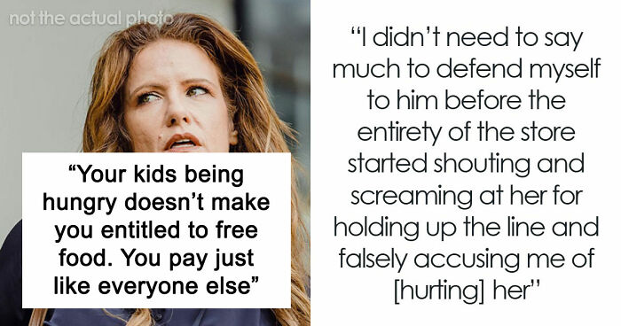 Entitled Mom Assumes Random Guy Will Just Buy Her Kids Food Because She’s A Single Mom