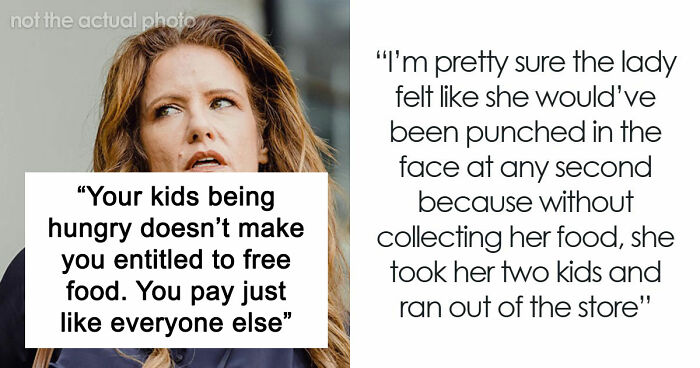 Entitled Mom Assumes Random Guy Will Just Buy Her Kids Food Because She’s A Single Mom