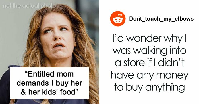 Entitled Mom Assumes Random Guy Will Just Buy Her Kids Food Because She’s A Single Mom