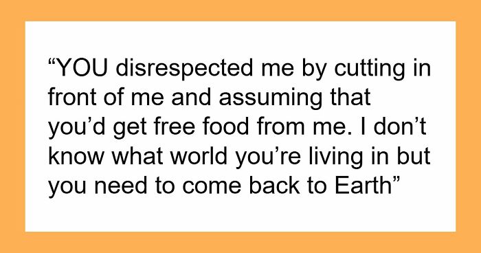 Entitled Mom Assumes Random Guy Will Just Buy Her Kids Food Because She’s A Single Mom