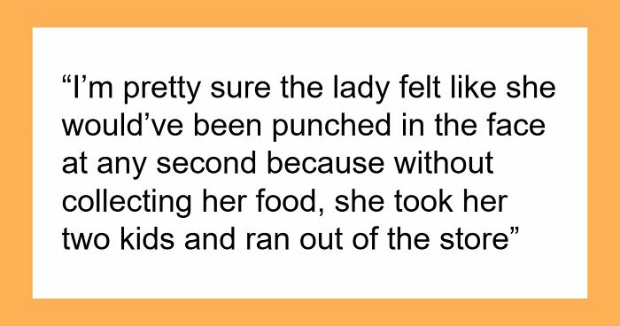 Entitled Mom Assumes Random Guy Will Just Buy Her Kids Food Because She’s A Single Mom
