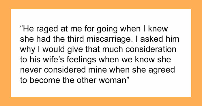 Man Cheats On Wife And Marries Affair Partner, Is Upset Family Loves His Ex More