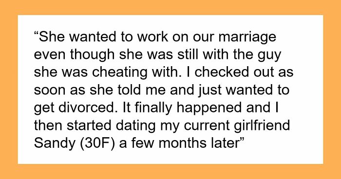 “I Don’t Care”: Guy Blocks Cheating Ex-Wife After She Has Baby With Affair Partner, His Sis Is Mad