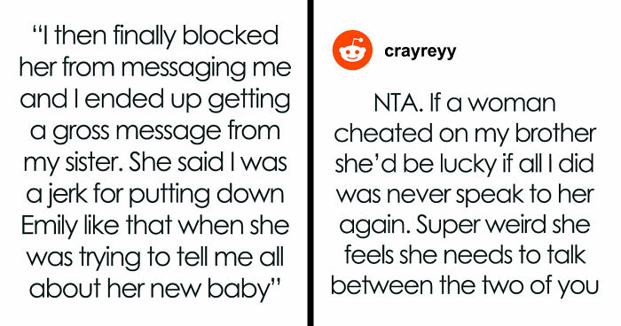 “I Don’t Care”: Guy Blocks Cheating Ex-Wife After She Has Baby With Affair Partner, His Sis Is Mad