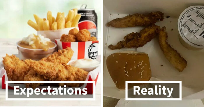 64 ‘Expectation Vs. Reality’ Food Fails And Successes That Prove You Never Know What You’ll Get (New Pics)