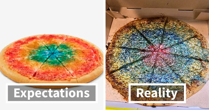 64 ‘Expectation Vs. Reality’ Food Fails And Successes That Prove You Never Know What You’ll Get (New Pics)