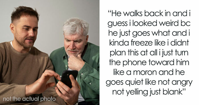 Cheater Dad Entrusts 20YO With His Broken Phone, Family Drama Erupts As It Reveals His Infidelity