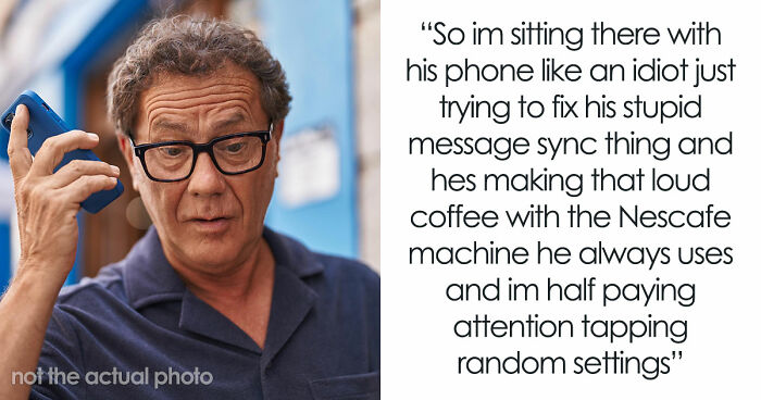 Cheater Dad Entrusts 20YO With His Broken Phone, Family Drama Erupts As It Reveals His Infidelity