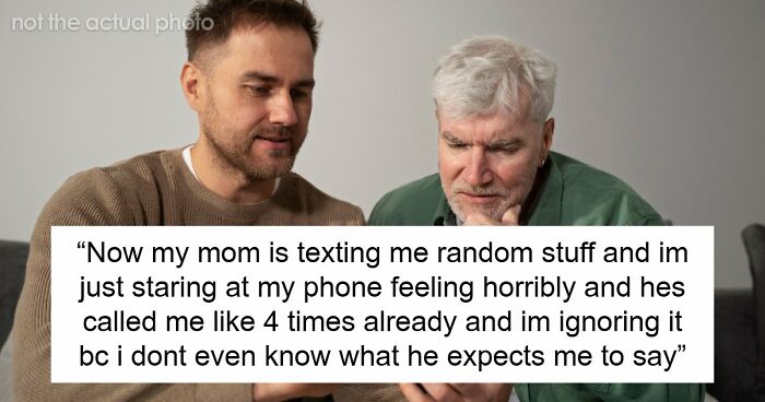 Cheater Dad Entrusts 20YO With His Broken Phone, Family Drama Erupts As It Reveals His Infidelity