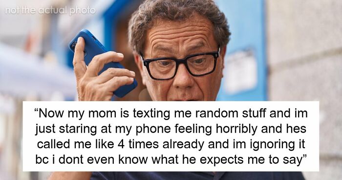 Cheater Dad Entrusts 20YO With His Broken Phone, Family Drama Erupts As It Reveals His Infidelity