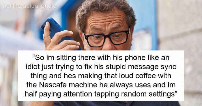 Cheater Dad Entrusts 20YO With His Broken Phone, Family Drama Erupts As It Reveals His Infidelity