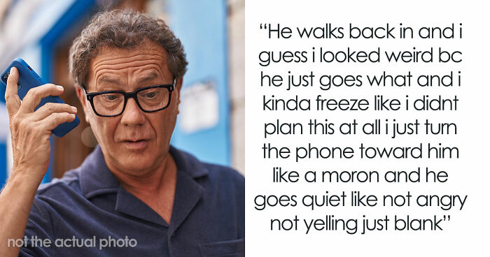 Cheater Dad Entrusts 20YO With His Broken Phone, Family Drama Erupts As It Reveals His Infidelity