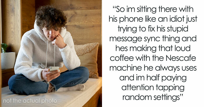 Cheater Dad Entrusts 20YO With His Broken Phone, Family Drama Erupts As It Reveals His Infidelity