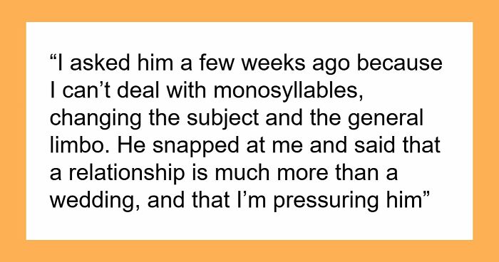 BF Drags Feet On Proposal For Years, Shocked When GF Finally Chooses Herself