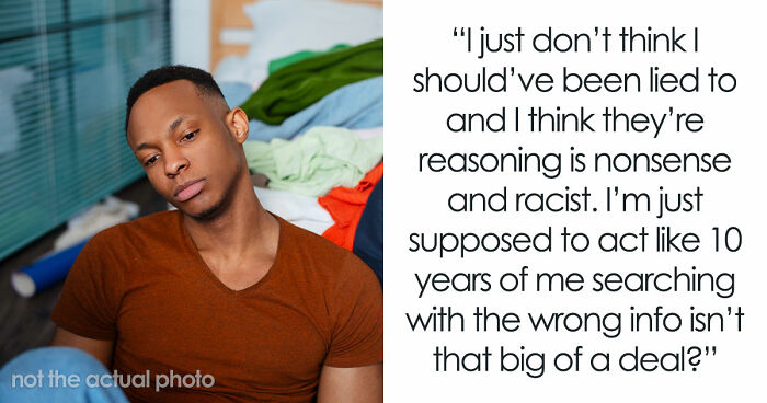 Man Finds Out Adoptive Parents Lied About His Race Due To “Stigma”, Fumes After Truth Comes Out