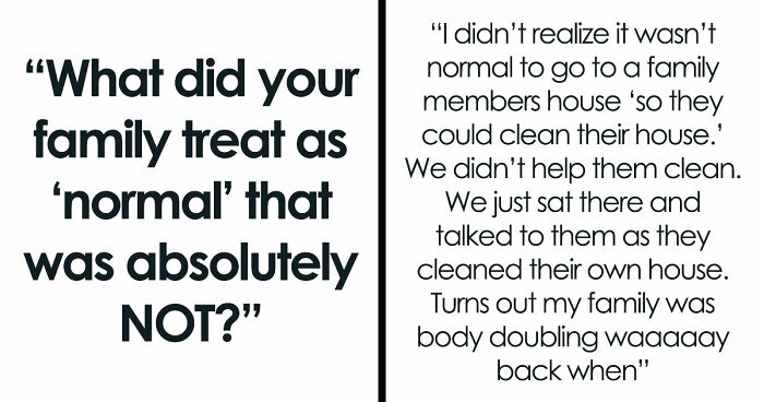 36 Times People Realized Their Childhood Home Had Some Very Unusual Rules