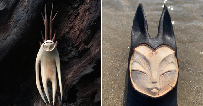 Artist Made 60 Sculptures That Look Like They Stepped Out Of Forgotten Forest Legends
