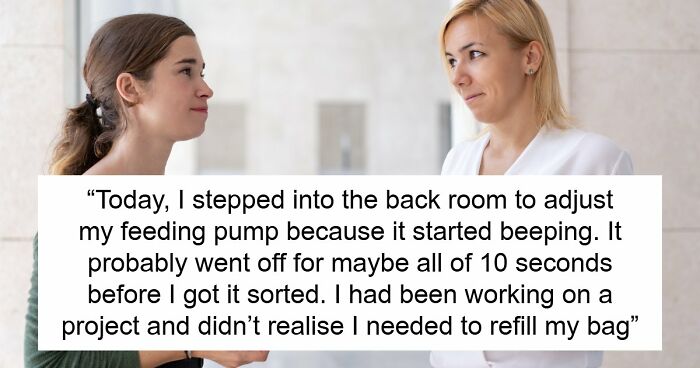 “I’m Horrified”: Woman Is Asked Not To Use Medical Device That Saves Her Life By Entitled Manager