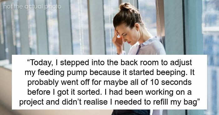 “I’m Horrified”: Woman Is Asked Not To Use Medical Device That Saves Her Life By Entitled Manager