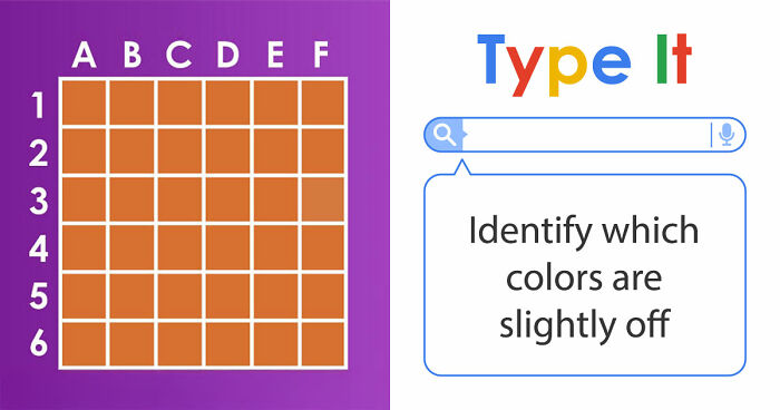 See If You Still Have The Eyesight To Tell The Difference Between These 18 Subtle Shades