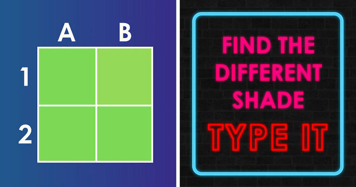 See If You Still Have The Eyesight To Tell The Difference Between These 18 Subtle Shades