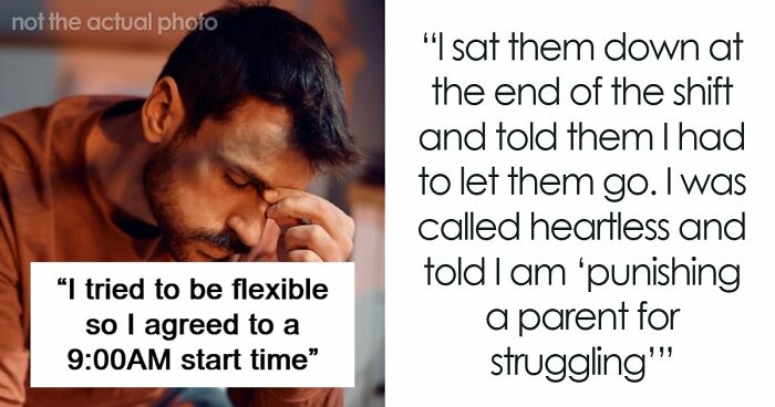 Manager Gets Accused Of “Punishing A Parent For Struggling” After Firing Them For Always Being Late