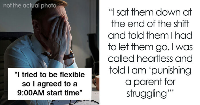 Manager Gets Accused Of “Punishing A Parent For Struggling” After Firing Them For Always Being Late