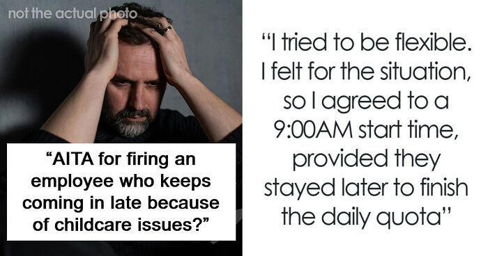 Manager Gets Accused Of “Punishing A Parent For Struggling” After Firing Them For Always Being Late