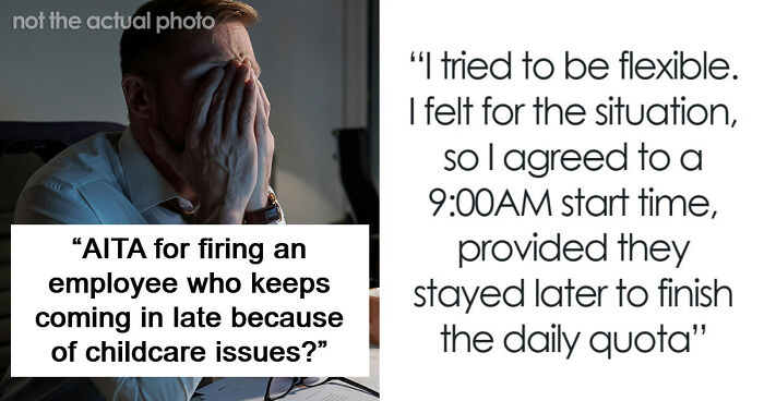 Manager Gets Accused Of “Punishing A Parent For Struggling” After Firing Them For Always Being Late