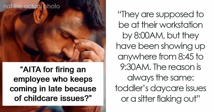 Manager Gets Accused Of “Punishing A Parent For Struggling” After Firing Them For Always Being Late