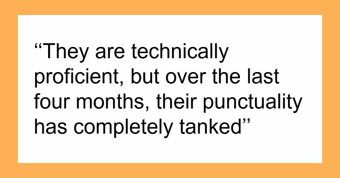 Manager Gets Accused Of “Punishing A Parent For Struggling” After Firing Them For Always Being Late
