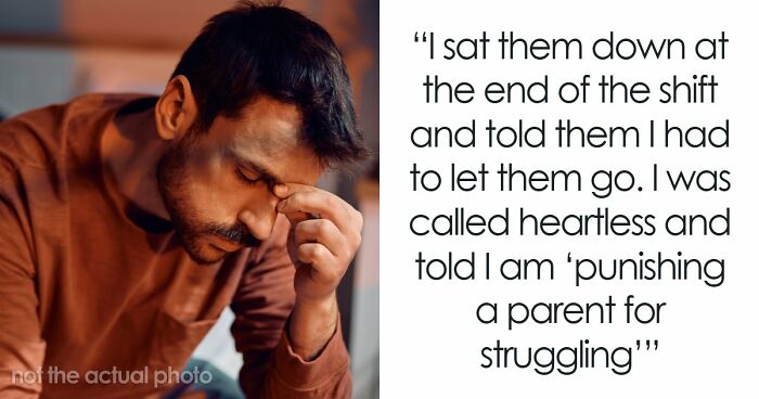 Manager Gets Accused Of “Punishing A Parent For Struggling” After Firing Them For Always Being Late