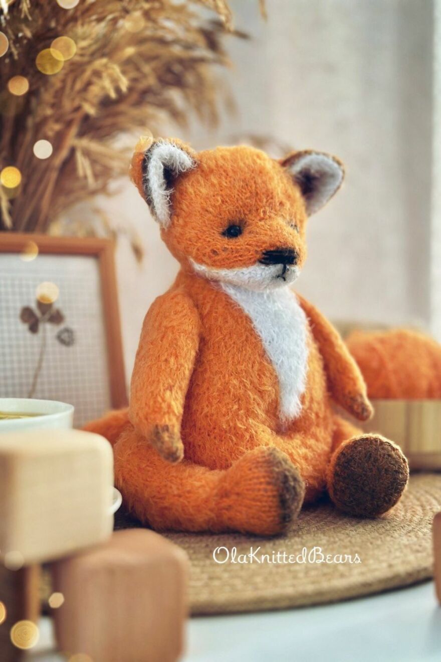 How My Little Fox Was Born 🦊 | A Quiet Knitting Story