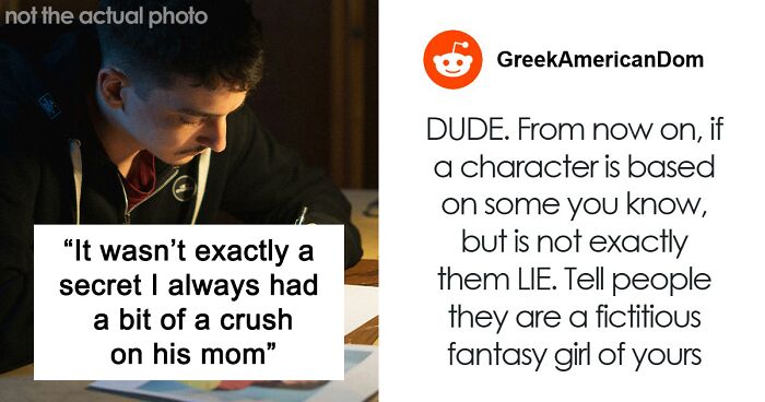 “I Always Had A Crush On His Mom”: Man Fears Friendship Is Over After Friend Sees His Artwork