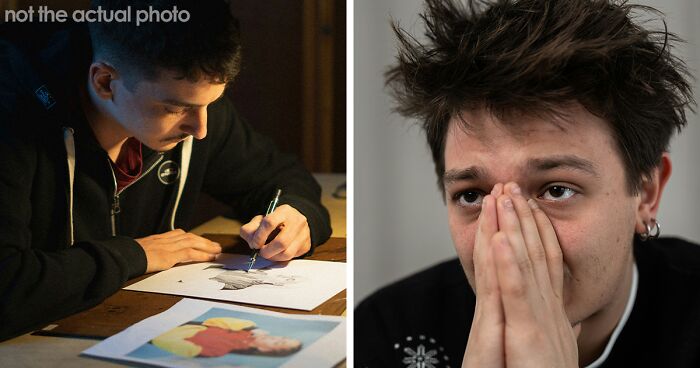 “I Always Had A Crush On His Mom”: Man Fears Friendship Is Over After Friend Sees His Artwork