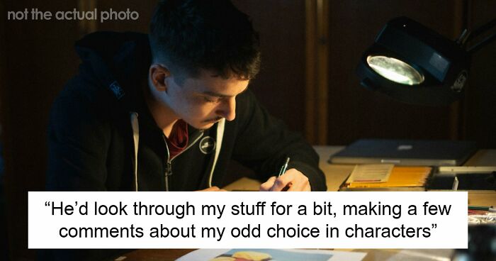 “I Always Had A Crush On His Mom”: Man Fears Friendship Is Over After Friend Sees His Artwork