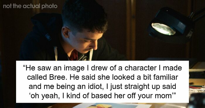 “I Always Had A Crush On His Mom”: Man Fears Friendship Is Over After Friend Sees His Artwork