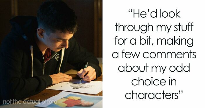 “I Always Had A Crush On His Mom”: Man Fears Friendship Is Over After Friend Sees His Artwork