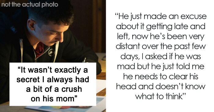 “I Always Had A Crush On His Mom”: Man Fears Friendship Is Over After Friend Sees His Artwork