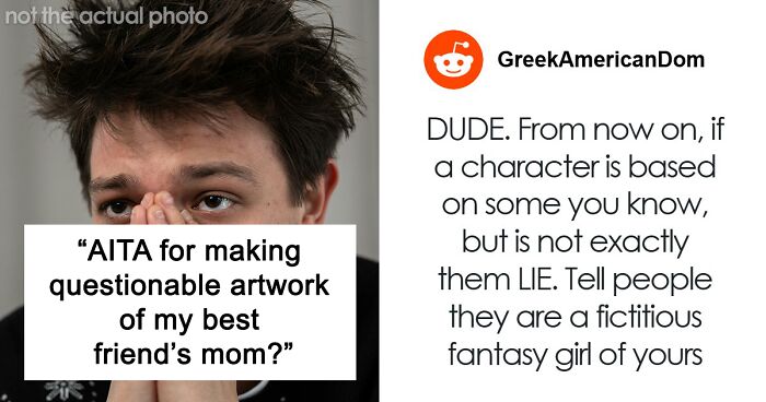 “I Always Had A Crush On His Mom”: Man Fears Friendship Is Over After Friend Sees His Artwork