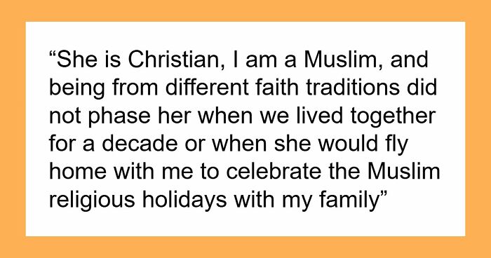 Christian Bride Excludes Muslim Best Friend From Wedding, Sends Her The Gift Registry Anyway