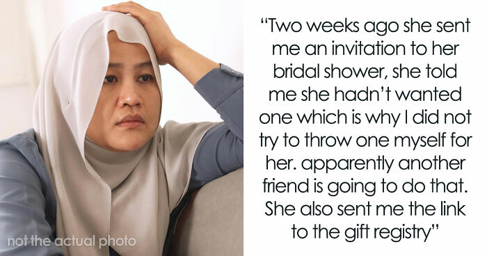 Christian Bride Excludes Muslim Best Friend From Wedding, Sends Her The Gift Registry Anyway