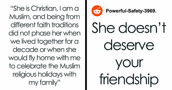 Christian Bride Excludes Muslim Best Friend From Wedding, Sends Her The Gift Registry Anyway