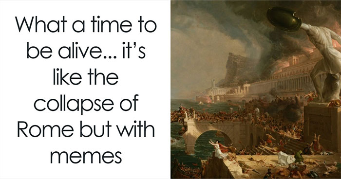 43 Memes From The Page That Combines Classical Art With Modern-Day Wit (New Pics)