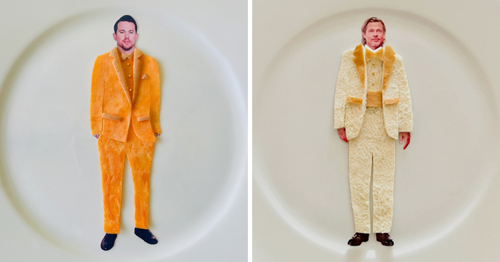 This Artist Turns Celebrities Into Funny Food Portraits, And Here Are The Best 30 Examples
