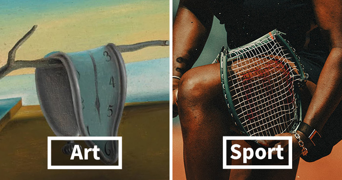 “Art But Make It Sports”: 30 Comparisons Shared By This Instagram Page (New Pics)