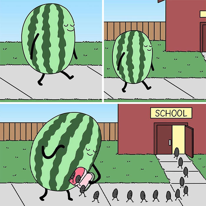 55 New Food-Themed ‘Buni Comics’ That Turn Snacks Into Tiny Chaotic Beings