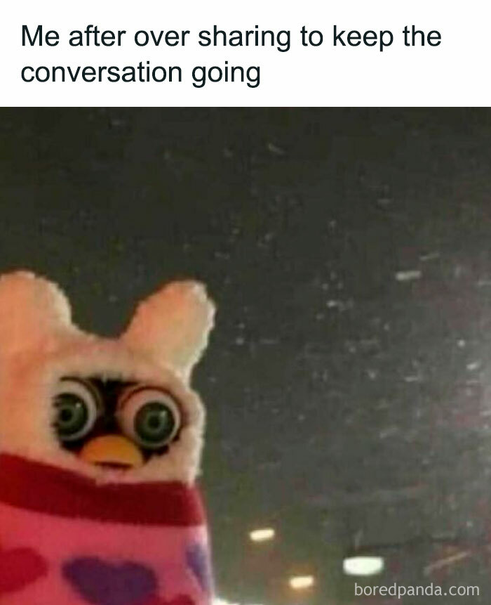 Funny meme image showing a wide-eyed character wrapped in a blanket, capturing meme scrolling humor.